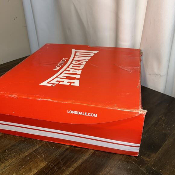 Lonsdale Contender High Black Boxing Cutting Boots Men's Size 8US 7UK EU41 NWT - Picture 12 of 12